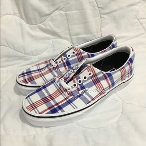 Vans Era plaid skate shoes